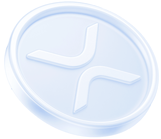 XRP coin illustration